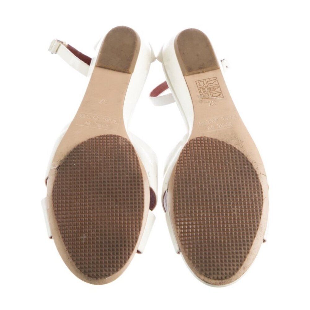 Marc Jacobs Authentic Solid White Patent Leather … - image 5